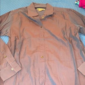 Gorgeous Color Shifting Sz L STUDIO121 Shirt Z06